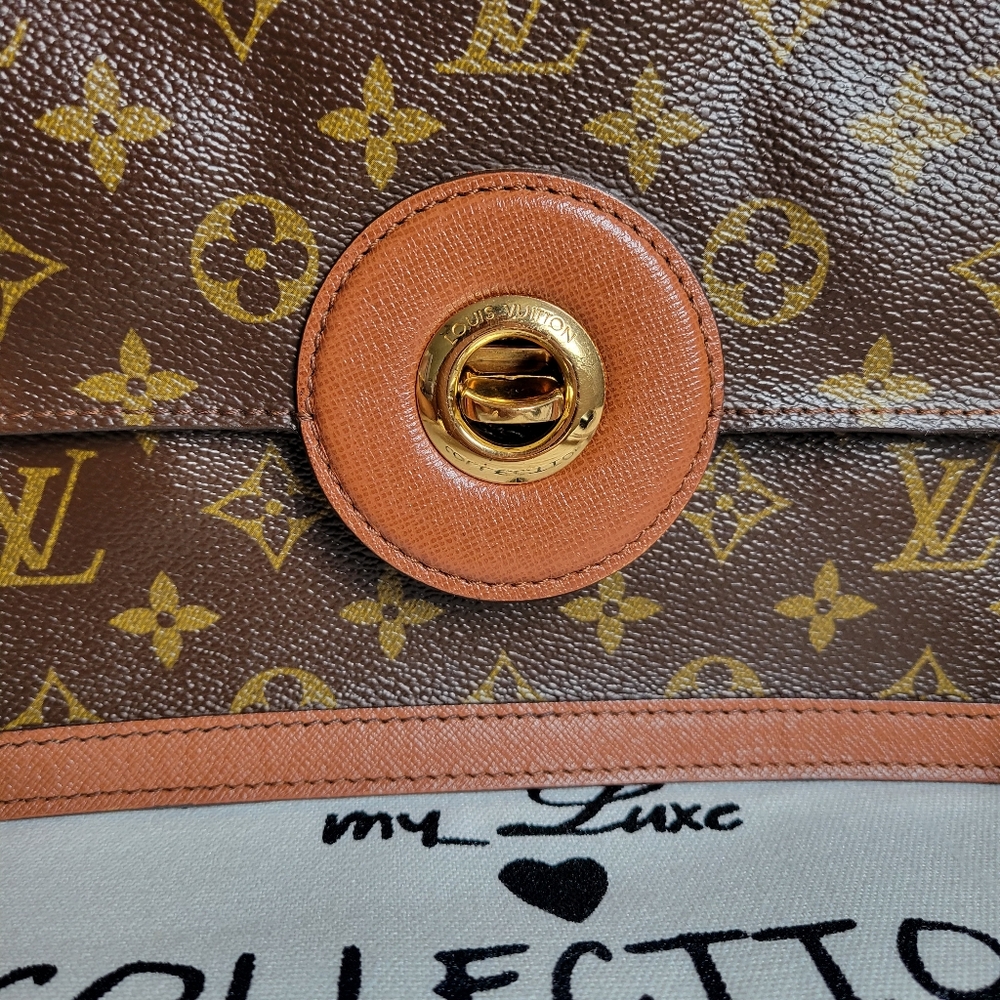 💕VERY RARE Authentic Louis Vuitton RASPAIL Crossbody/Shoulder Monogram - Picture 9 of 17